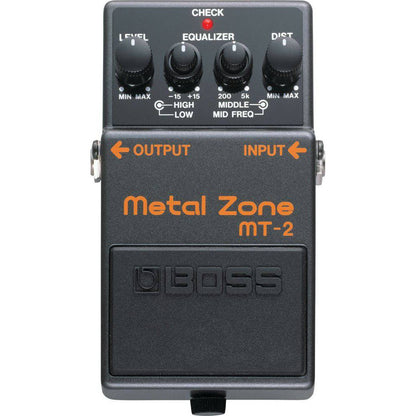 Boss MT-2 Metal Zone Distortion Pedal - Leitz Music-761294020937-MT2