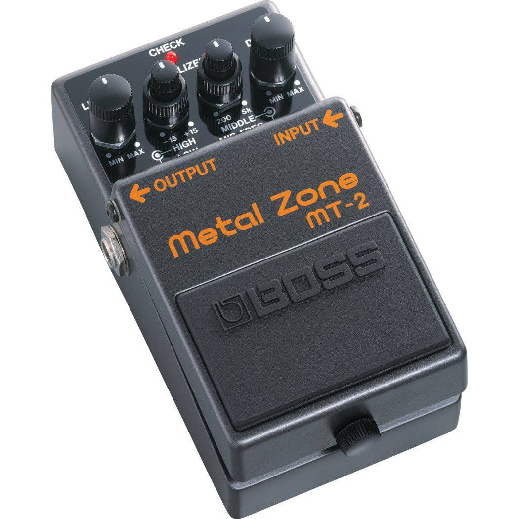 Boss MT-2 Metal Zone Distortion Pedal - Leitz Music-761294020937-MT2