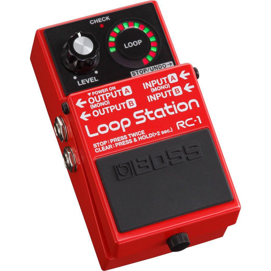Boss RC-1 Loop Station Looper Pedal - Leitz Music-761294506530-RC-1
