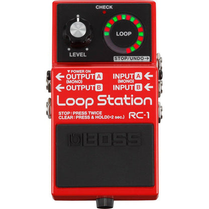 Boss RC-1 Loop Station Looper Pedal - Leitz Music-761294506530-RC-1