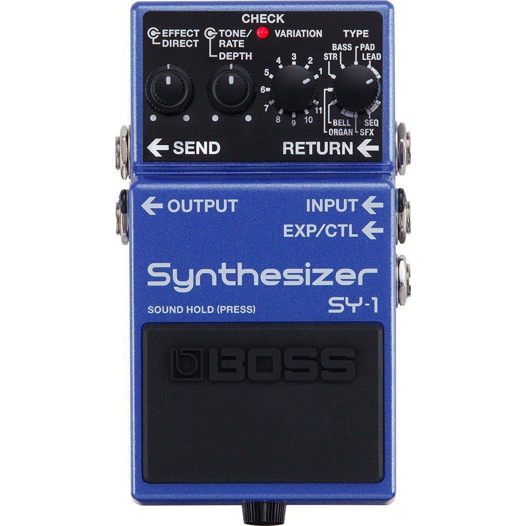 Boss SY-1 Guitar Synthesizer Pedal - Leitz Music-761294514832-SY1
