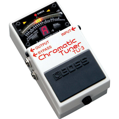 Boss TU-3 Chromatic Tuner Pedal with Bypass - Leitz Music-4957054409661-TU-3
