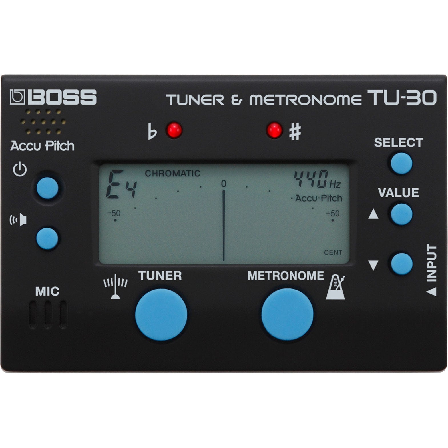 Boss TU-30 Metronome & Tuner - Leitz Music-4957054508999-TU-30