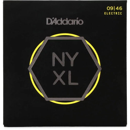 D'Addario NYXL0946 NYXL Nickel Wound Electric Guitar Strings - .009-.046 Super Light Top/Regular Bottom - Leitz Music