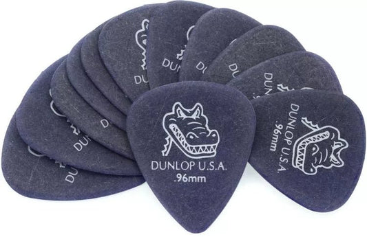 Dunlop 417P096 Gator Grip Guitar Picks - .96mm Violet (12-pack) - Leitz Music-696554458499-417p96