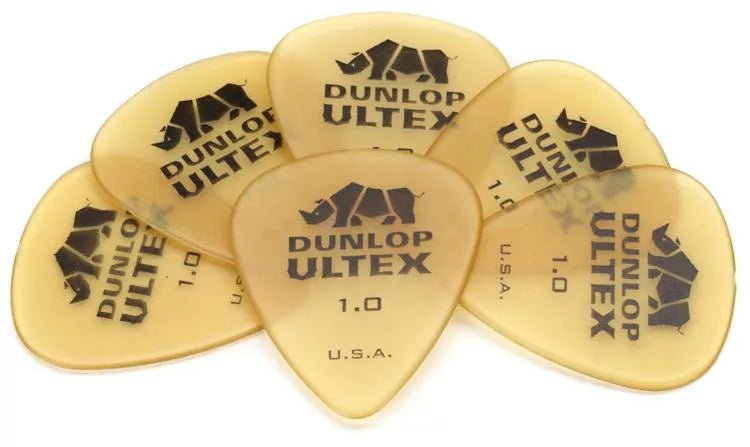 Dunlop 421P100 Ultex Standard Guitar Picks 1.00mm 6-pack - Leitz Music-999557577915-421p10