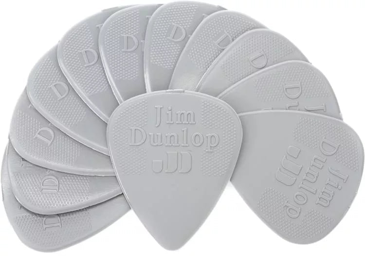Dunlop 44P060 Nylon Standard Guitar Picks - .60mm Light Grey (12-pack) - Leitz Music-710137018334-44p60