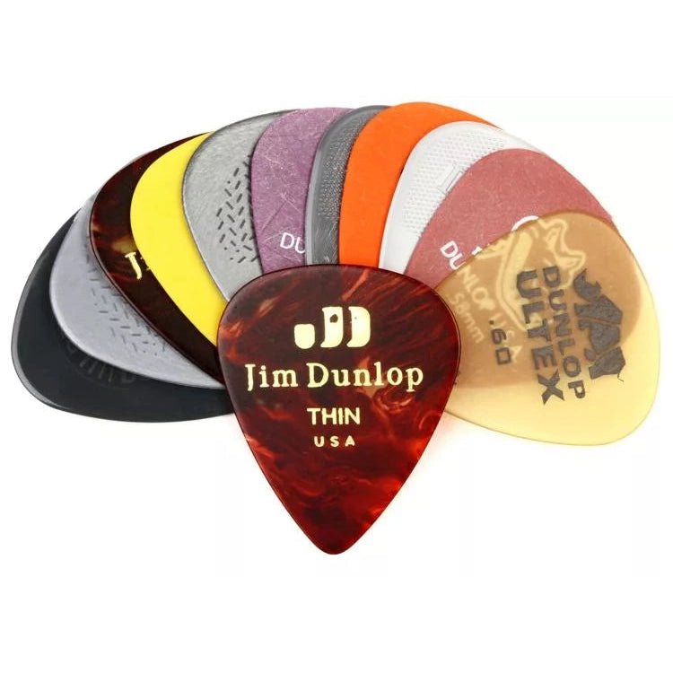 Dunlop PVP101 Guitar Pick Variety Pack - Light/Medium - Leitz Music-921468240619-PVP101