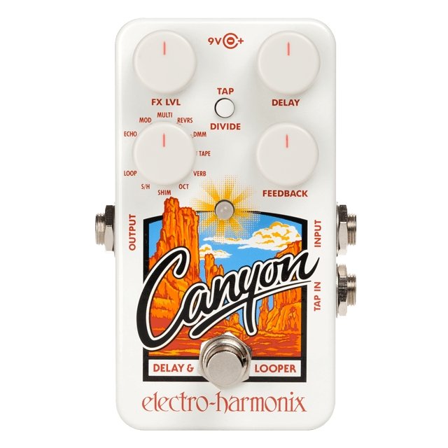 Electro-Harmonix Canyon Delay and Looper Pedal - Leitz Music-683274011882-CANYON