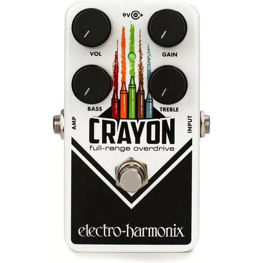 Electro-Harmonix Crayon 69 Full-range Overdrive Pedal - Leitz Music-683274011769-CRAYON69
