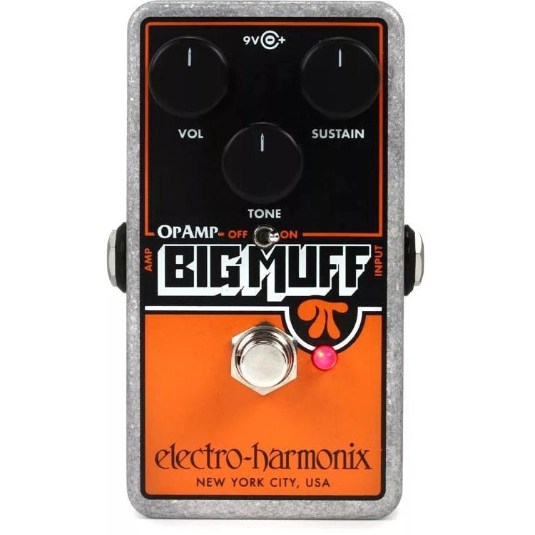 Electro-Harmonix Op-amp Big Muff Pi Fuzz Pedal - Leitz Music-683274012087-OPAMPBM