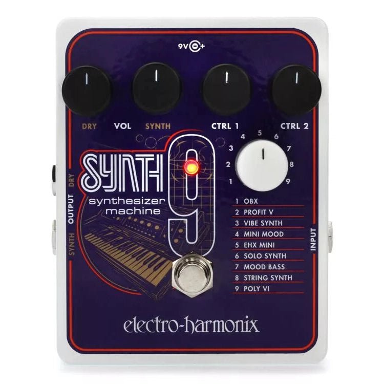 Electro-Harmonix SYNTH9 Synthesizer Machine - Leitz Music-683274011974-SYNTH9
