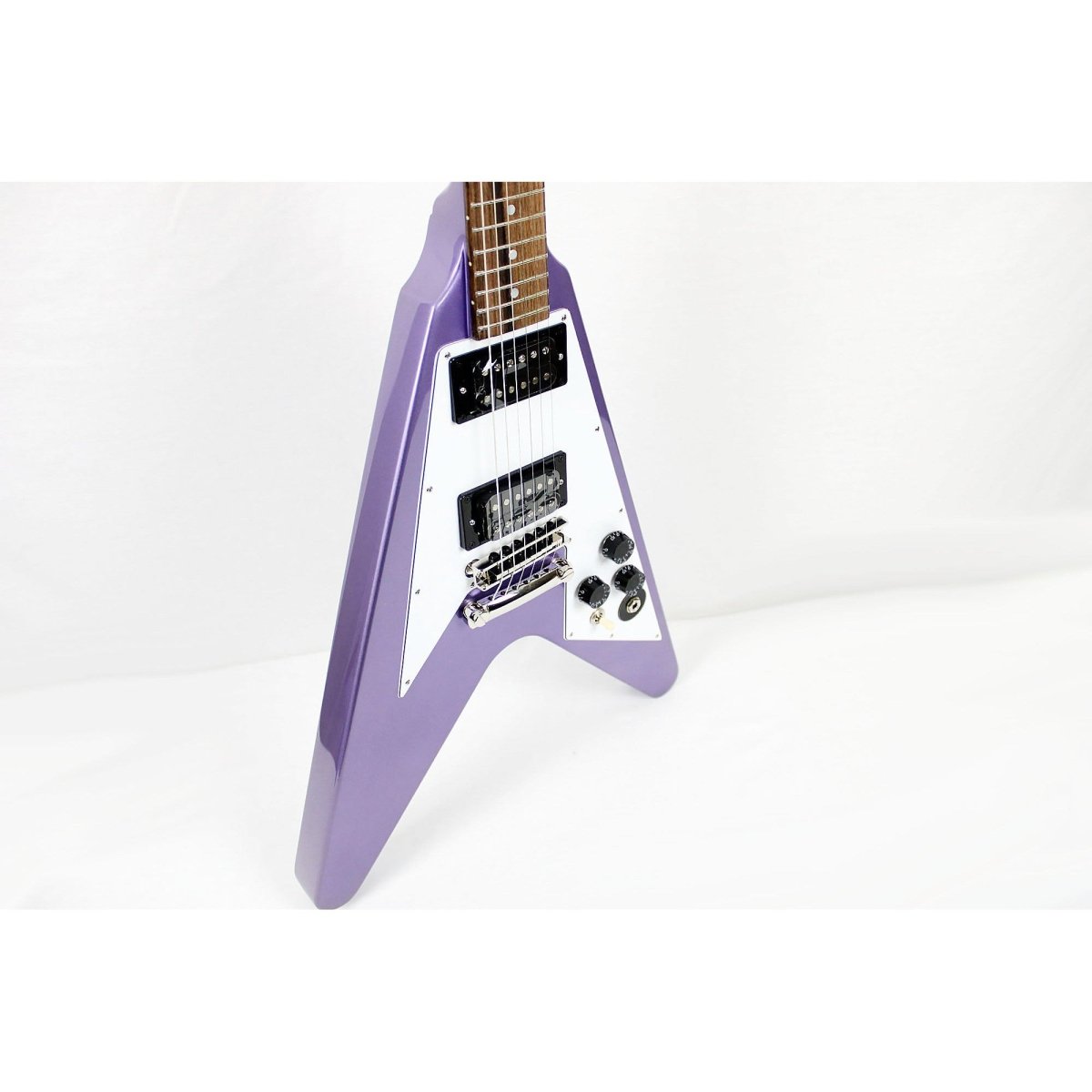 Epiphone Kirk Hammett 1979 Flying V - Purple Metallic - Leitz Music