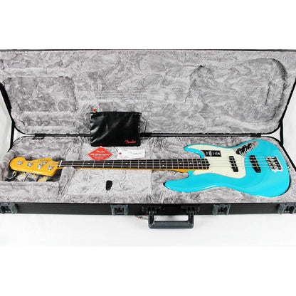 Fender American Professional II Jazz Bass - Miami Blue with Rosewood Fingerboard - Leitz Music-885978657490-0193970719