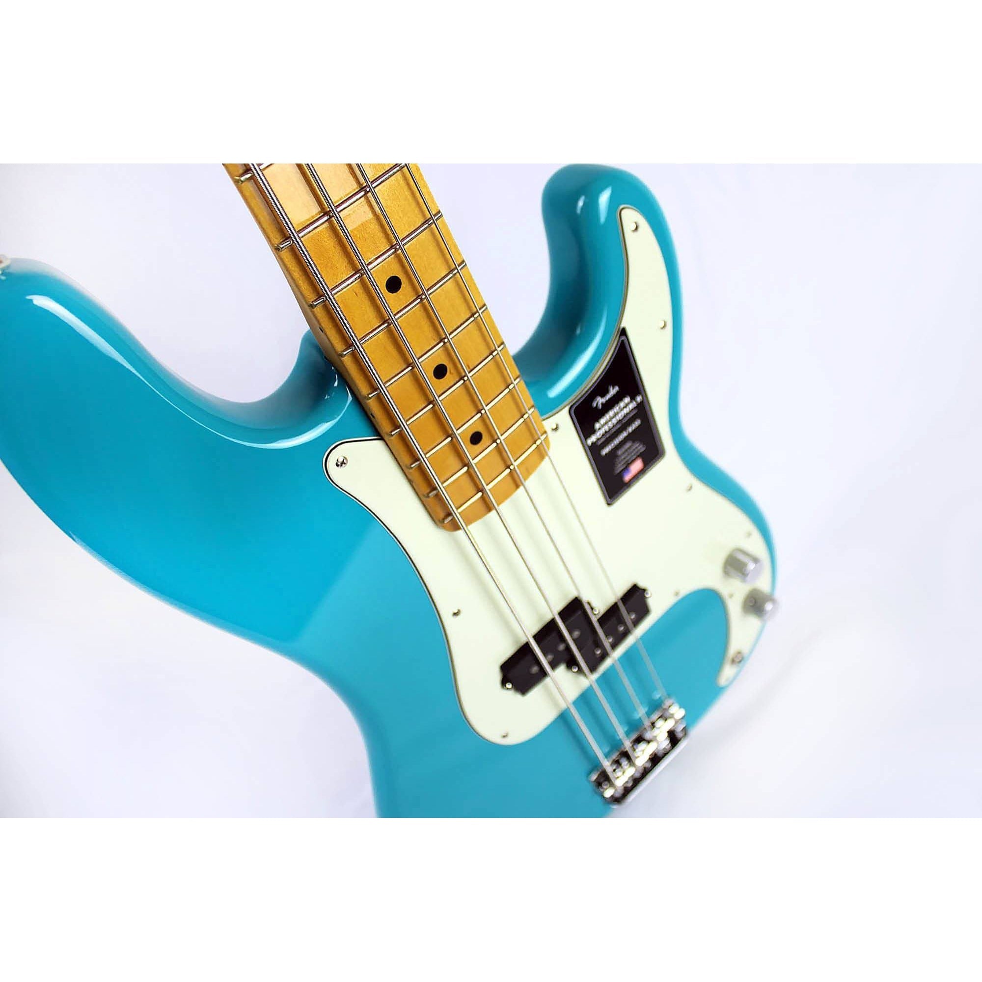 Fender American Professional II Precision Bass - Miami Blue with