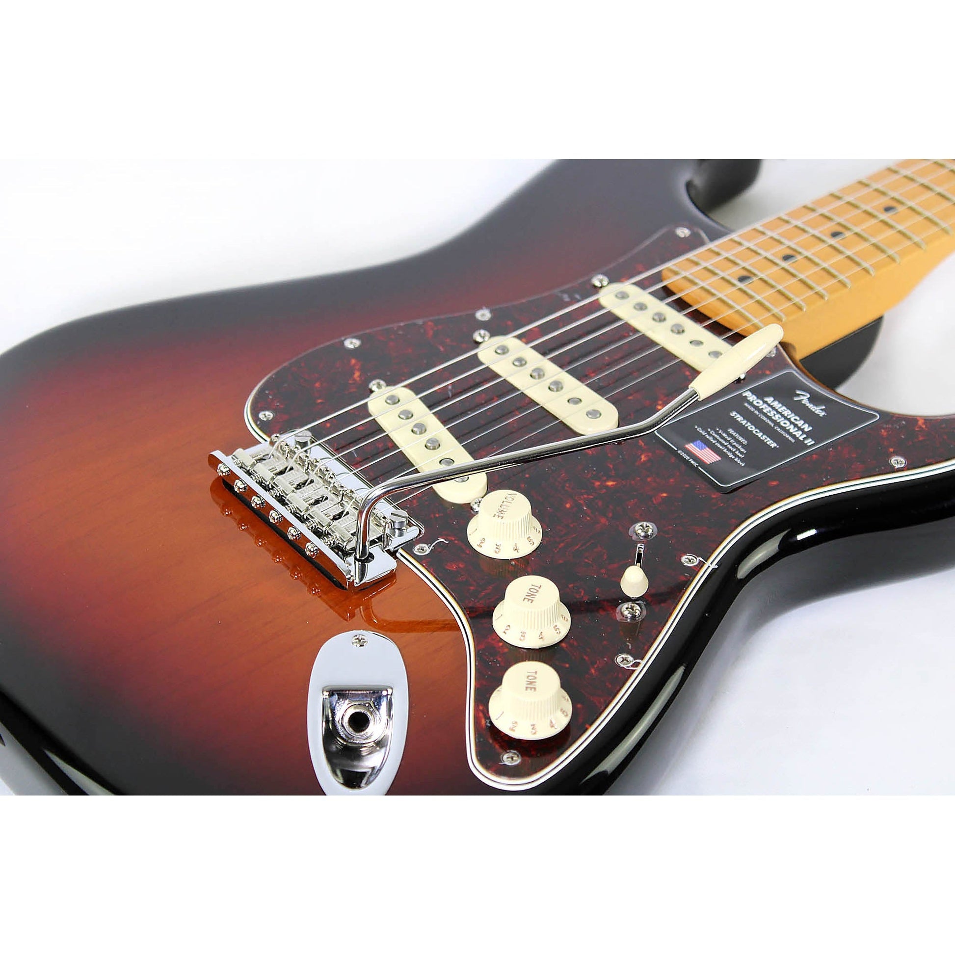 Fender American Professional II Stratocaster - 3 Color Sunburst with Maple Fingerboard - Leitz Music-885978598755-0113902700