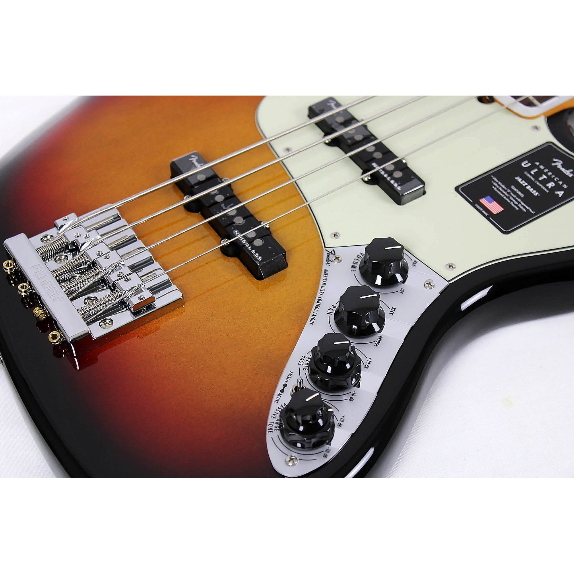 Fender American Ultra Jazz Bass - Ultraburst - Leitz Music