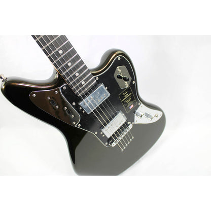 Fender American Ultra Luxe 60th-Anniversary Jaguar - Texas Tea - Leitz Music-885978893867-