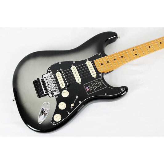 Fender American Ultra Luxe Stratocaster Floyd Rose HSS - Silverburst - Leitz Music-885978563685-0118072791