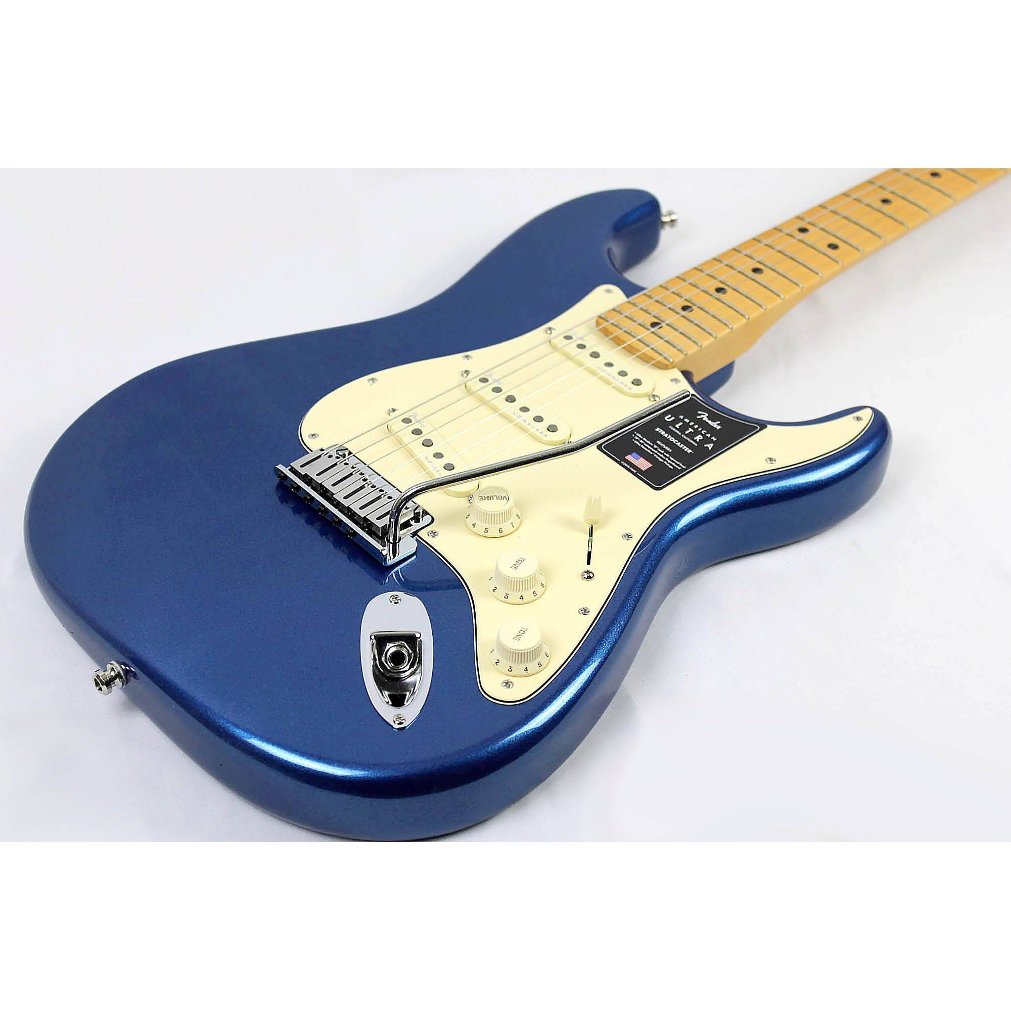 Fender American Ultra Stratocaster - Cobra Blue - Leitz Music