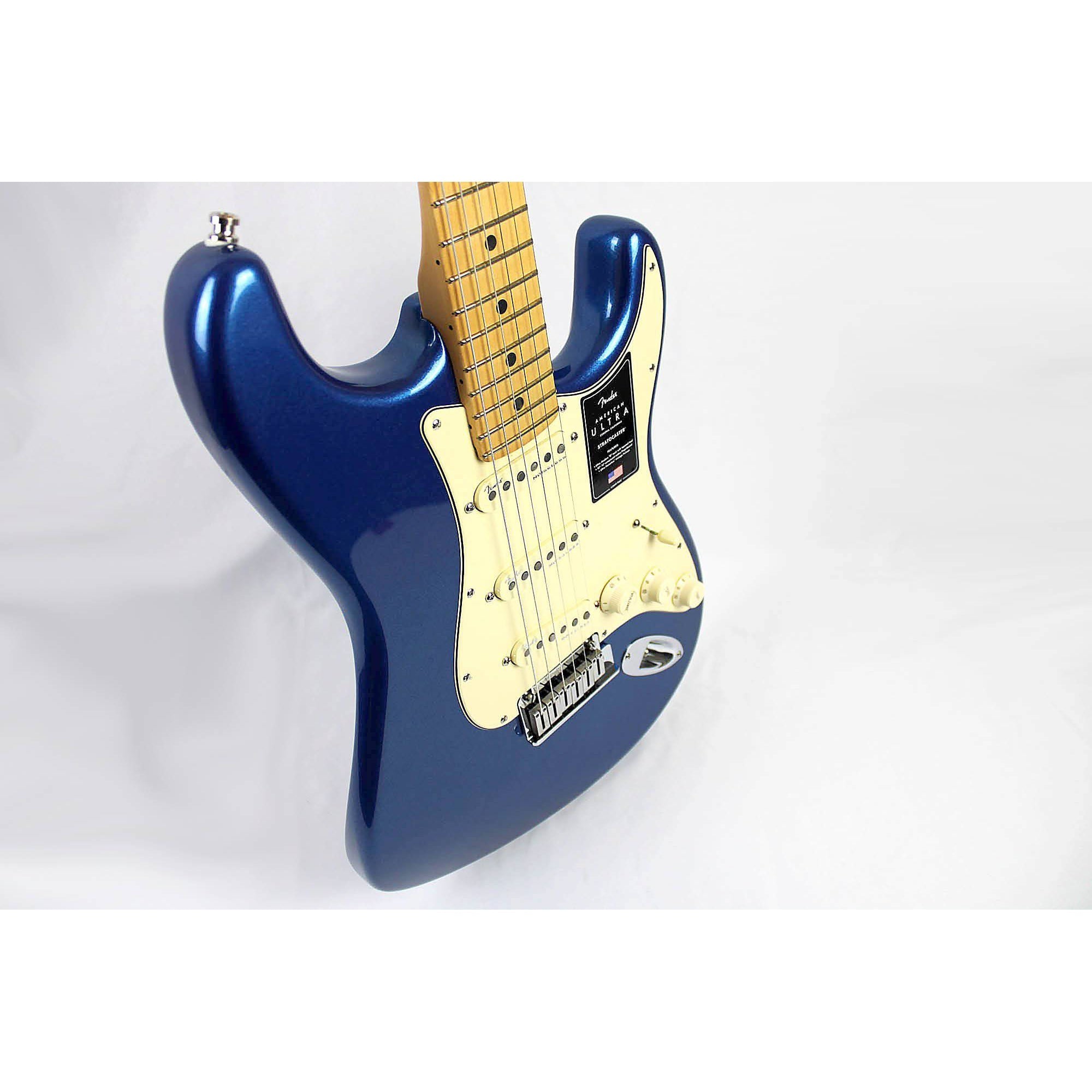 Fender American Ultra Stratocaster - Cobra Blue - Leitz Music