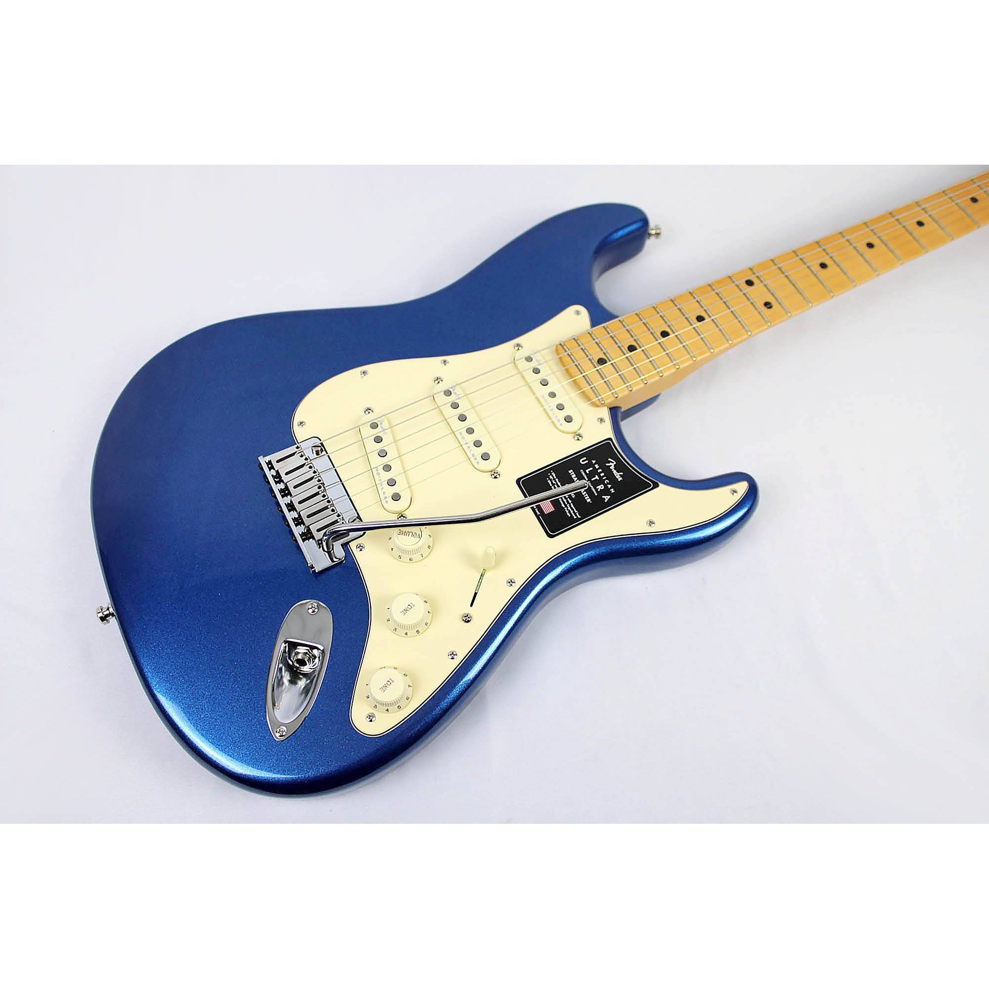 Fender American Ultra Stratocaster - Cobra Blue - Leitz Music
