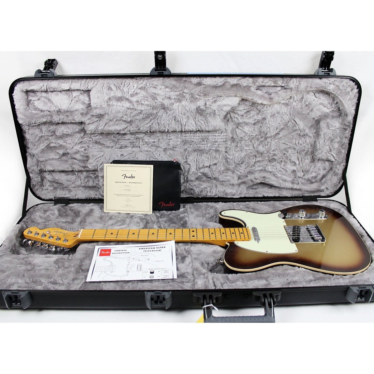 Fender American Ultra Telecaster with Maple Fretboard - Mocha Burst **USED - MINT** - Leitz Music--US21003892