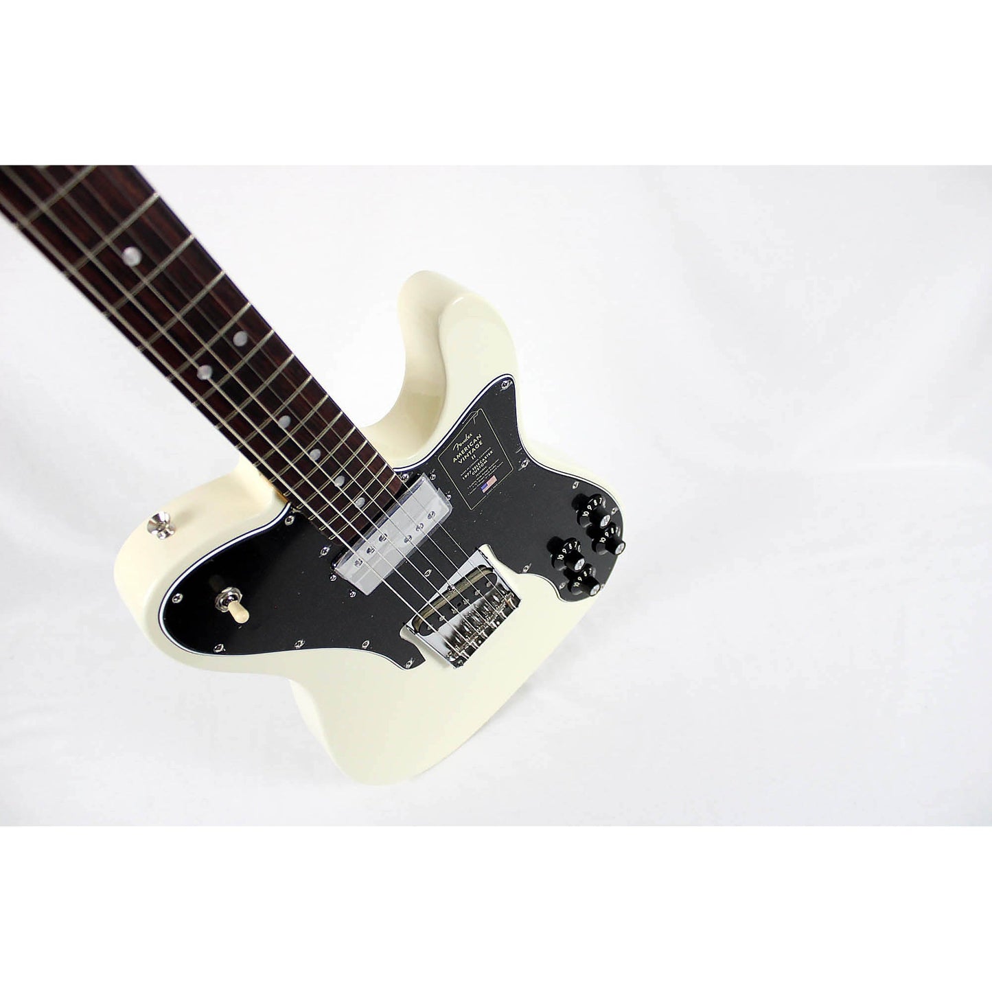 Fender American Vintage II 1977 Telecaster Custom - Olympic White - Leitz Music-717669590383-0110440805