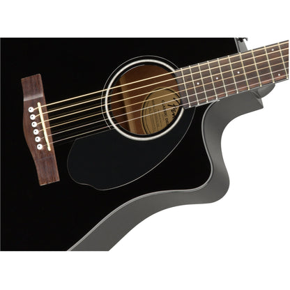 Fender CD-60SCE Dreadnought - Black - Leitz Music-885978875726-0970113006