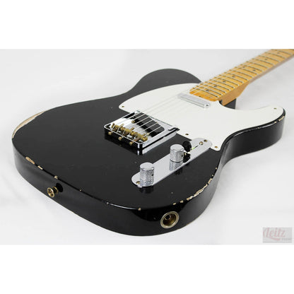 Fender Custom Shop Limited Edition 51 Telecaster Relic - Aged Black - Leitz Music-885978783113-R123980