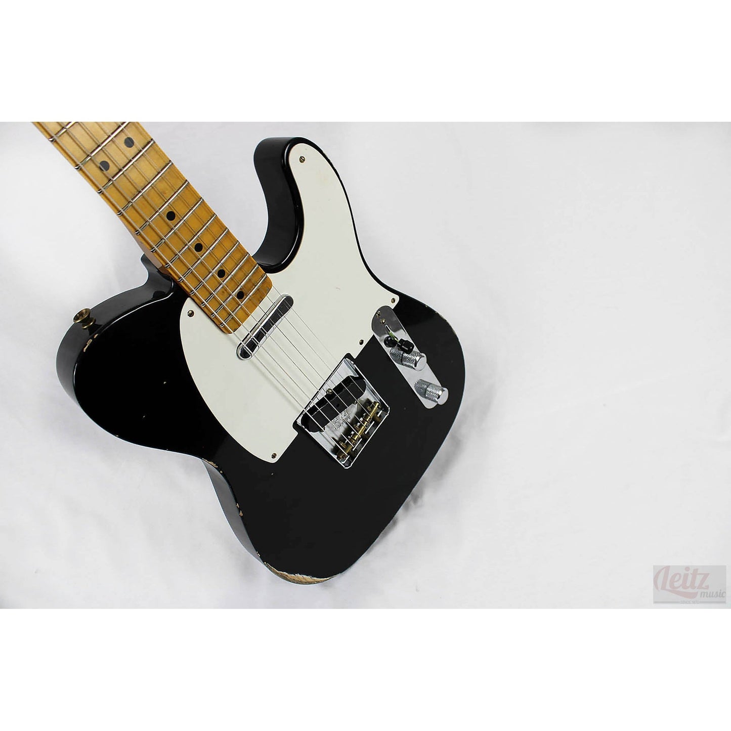 Fender Custom Shop Limited Edition 51 Telecaster Relic - Aged Black - Leitz Music-885978783113-R123980