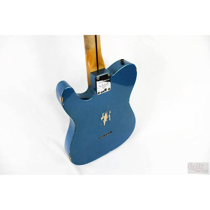 Fender Custom Shop Limited Edition 51 Telecaster Relic - Aged Lake Placid Blue - Leitz Music--R123155