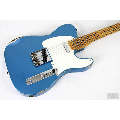 Fender Custom Shop Limited Edition 51 Telecaster Relic - Aged Lake Placid Blue - Leitz Music--R123155