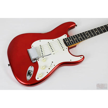 Fender Custom Shop Limited Edition 59 Stratocaster Relic - Faded Aged Candy Apple Red - Leitz Music--CZ556469