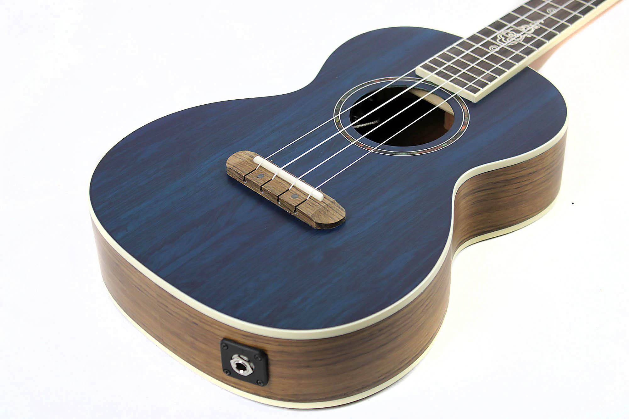 Fender Dhani Harrison Uke - Sapphire Blue with Gig Bag