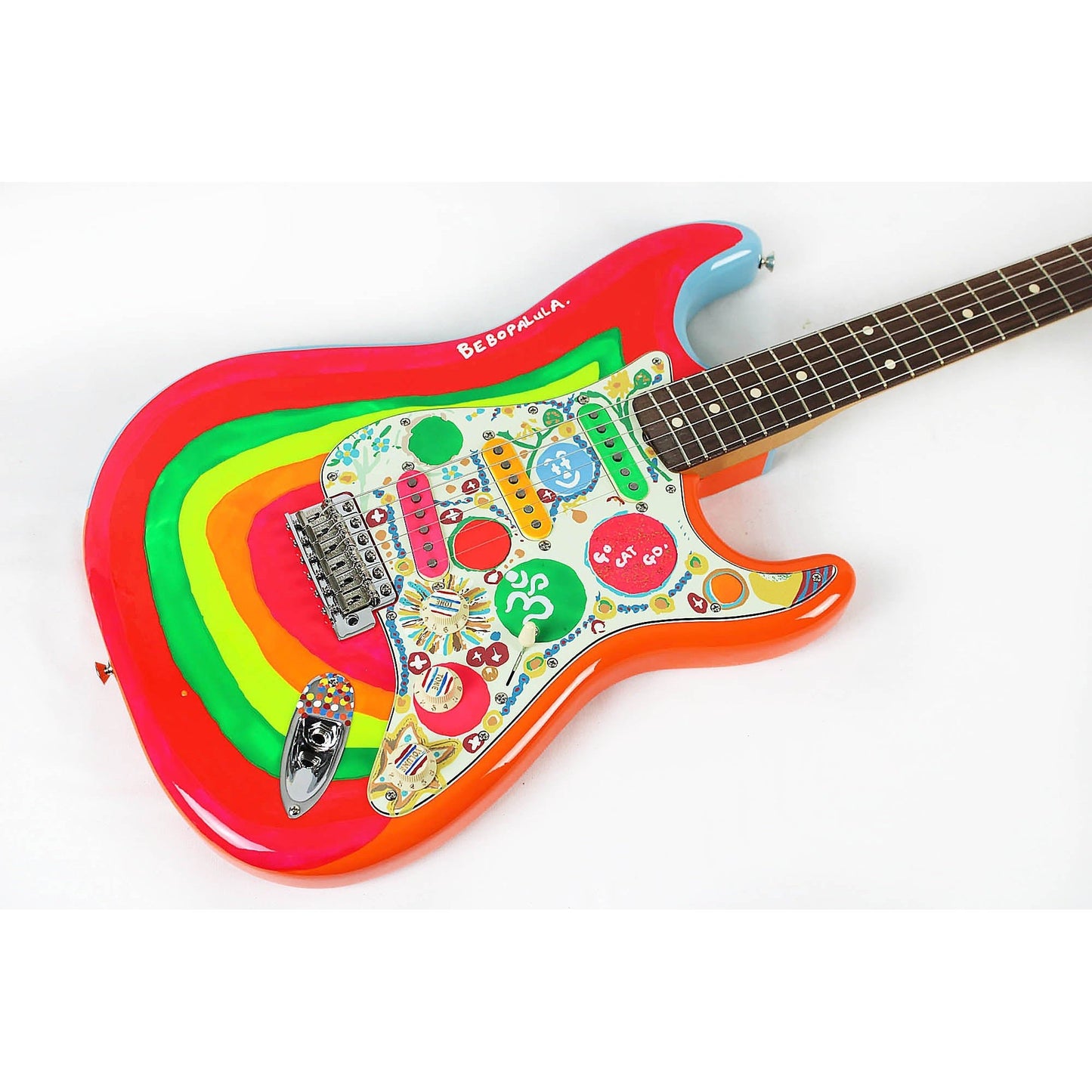 Fender George Harrison Rocky Stratocaster- Painted Rocky Finish - Leitz Music-885978982615-0140610772
