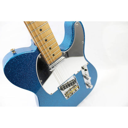 Fender J Mascis Telecaster - Bottle Rocket Blue Flake with Maple Fingerboard - Leitz Music-885978487233-0140262326