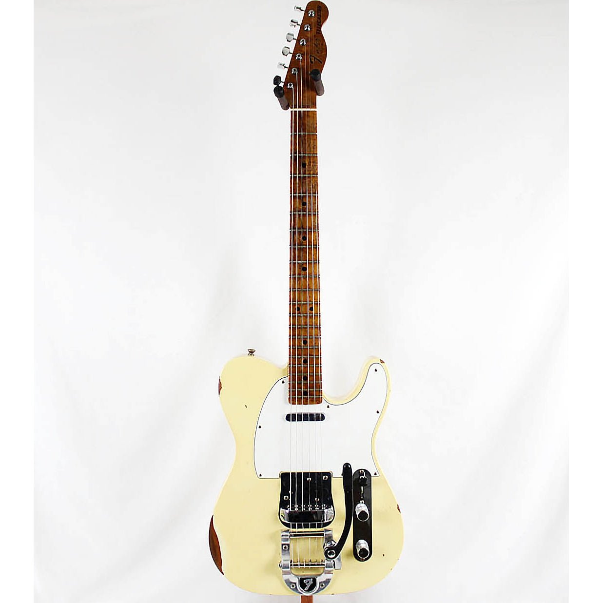 Fender Limited Edition '69 Roasted Telecaster Relic with Bigsby - Aged Vintage White - Leitz Music-885978841875-CZ568411