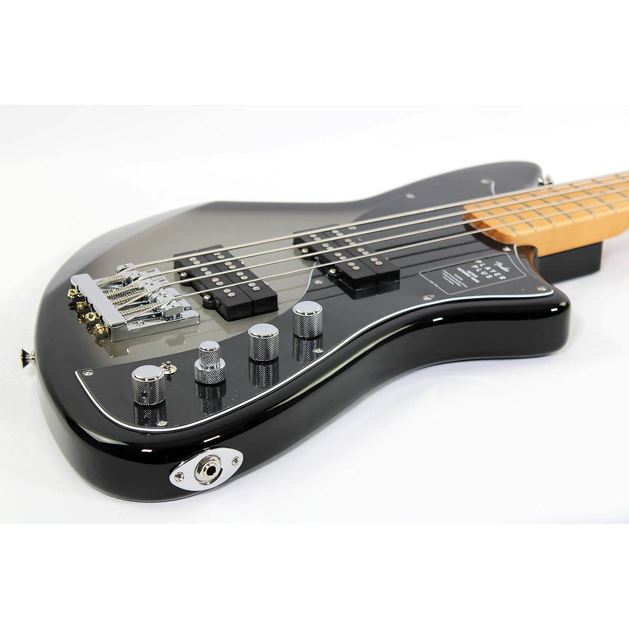 Fender Player Plus Active Meteora Bass - Silverburst