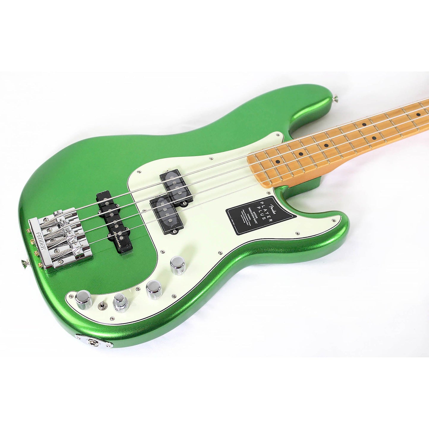 Fender Player Plus Active Precision Bass - Cosmic Jade - Leitz Music-885978742530-0147362376