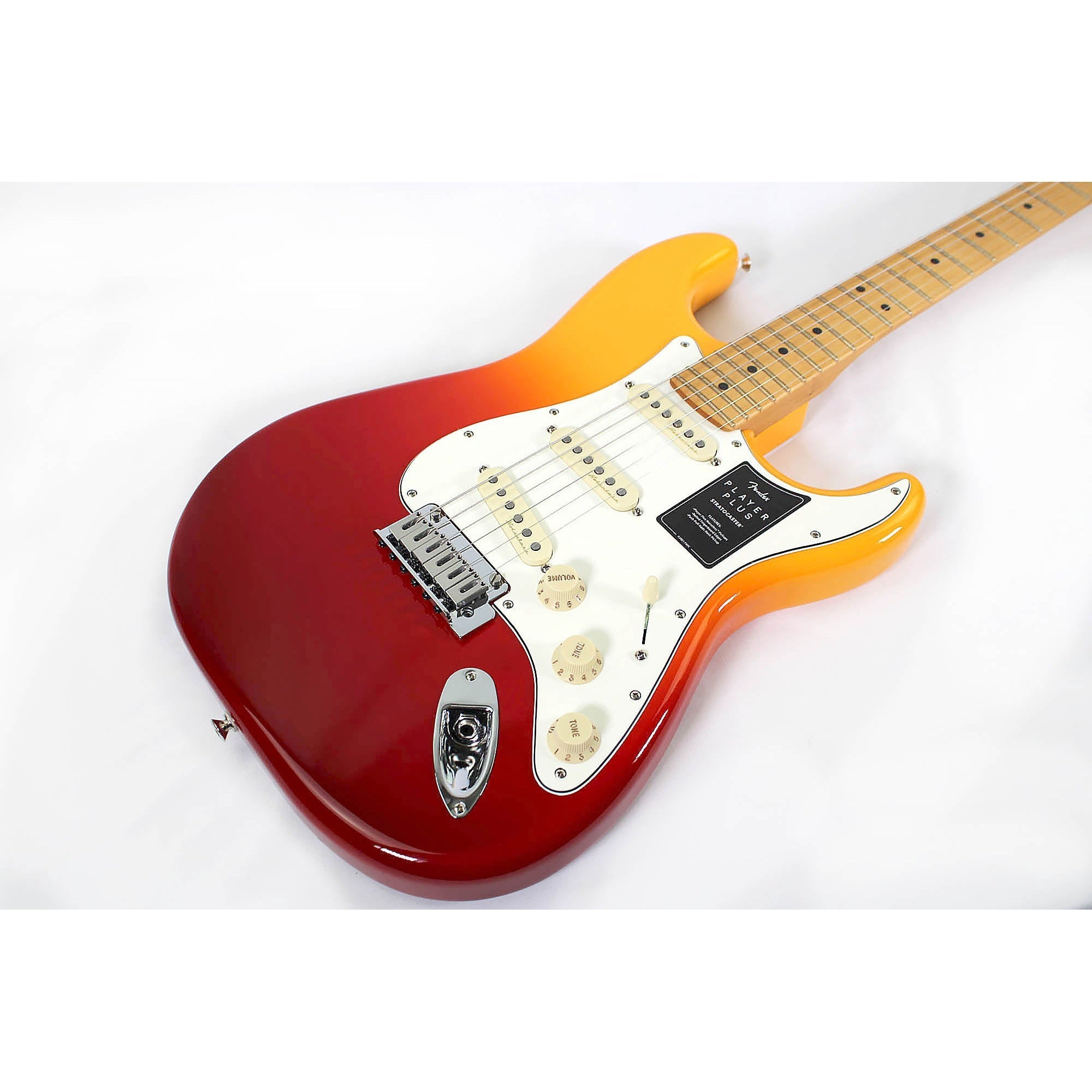 Fender Player Plus Stratocaster - Tequila Sunrise with Maple Neck