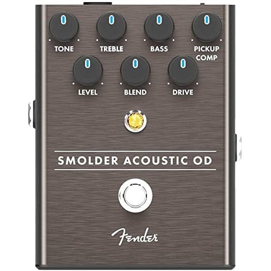 Fender Smolder Acoustic Overdrive Pedal - Leitz Music-885978054824-0234550000