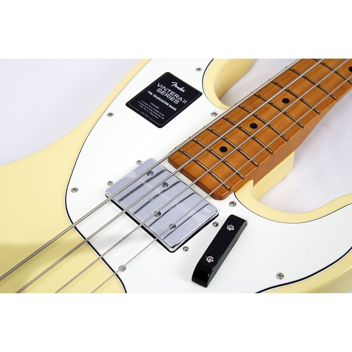 Fender Vintera II '70s Telecaster Bass - Vintage White - Leitz Music