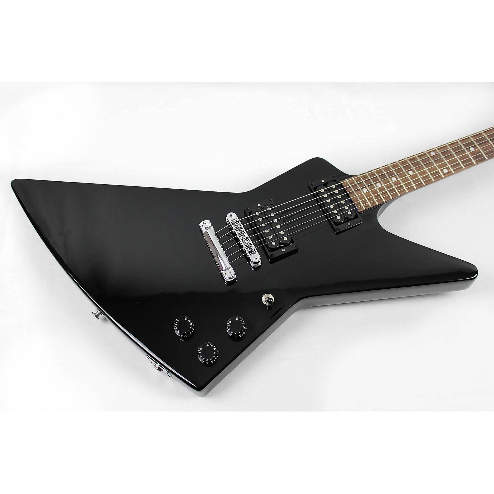 Gibson 80s Explorer - Ebony - Leitz Music-711106055329-DSXE00EBCH1