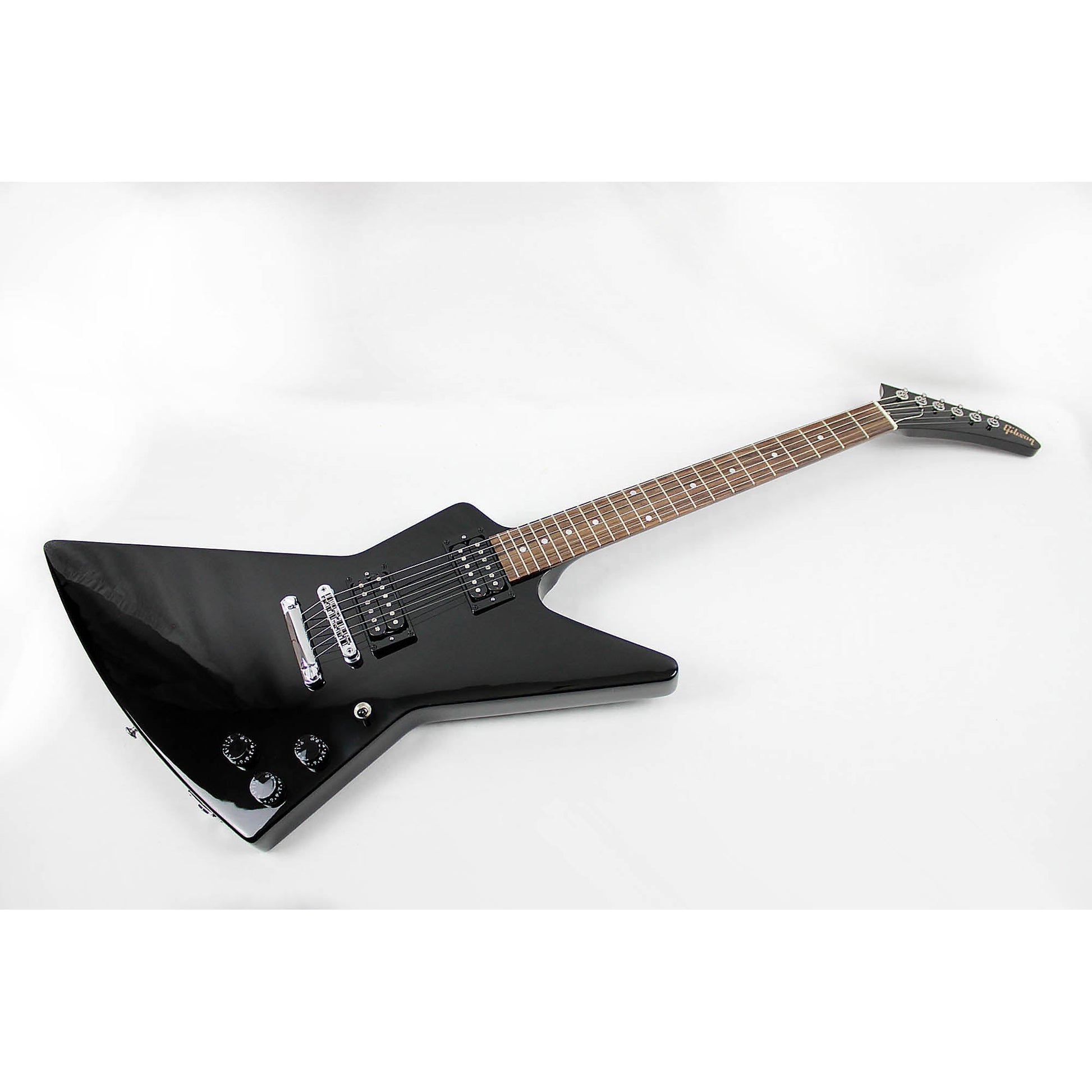 Gibson 80s Explorer - Ebony - Leitz Music-711106055329-DSXE00EBCH1