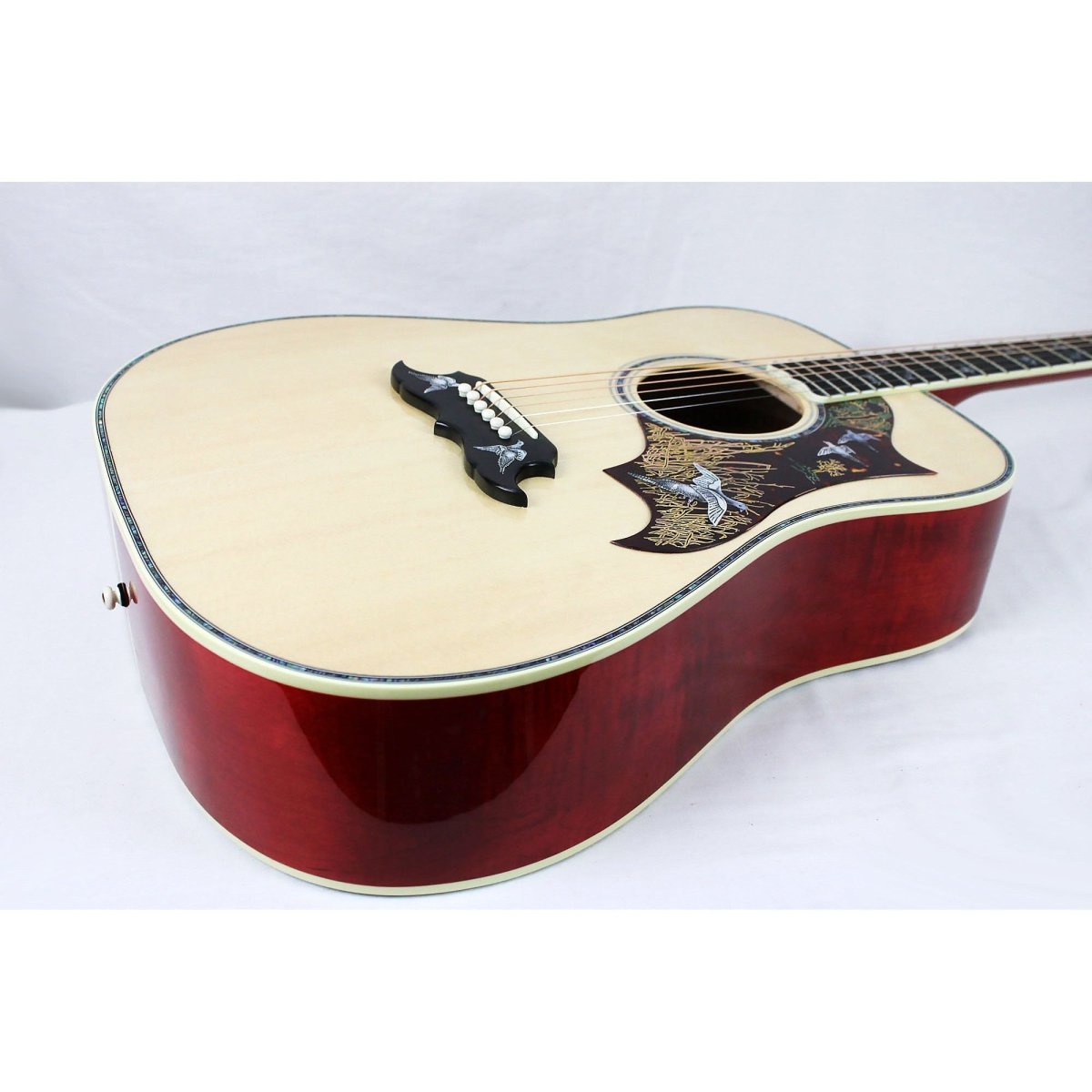 Gibson Acoustic Custom Shop Doves In Flight Acoustic Guitar - Antique Natural - Leitz Music-711106044231-23123081