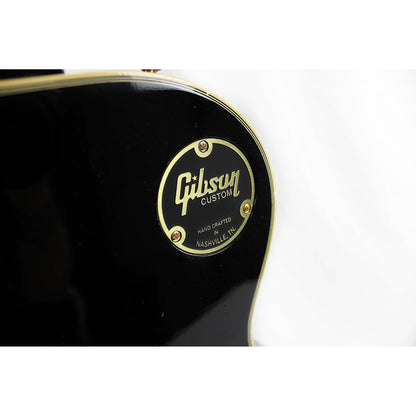 Gibson Custom 1957 Les Paul Custom Reissue 3-pickup w/ Bigsby - Murphy Lab Light Aged Ebony - Leitz Music-711106050249-LPB357LAEBBG1