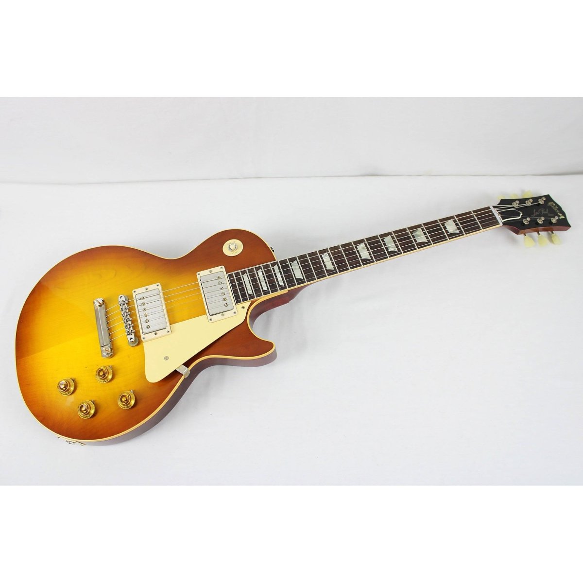 Gibson Custom 1958 Les Paul Standard Reissue VOS - Iced Tea Burst - Leitz Music--84152