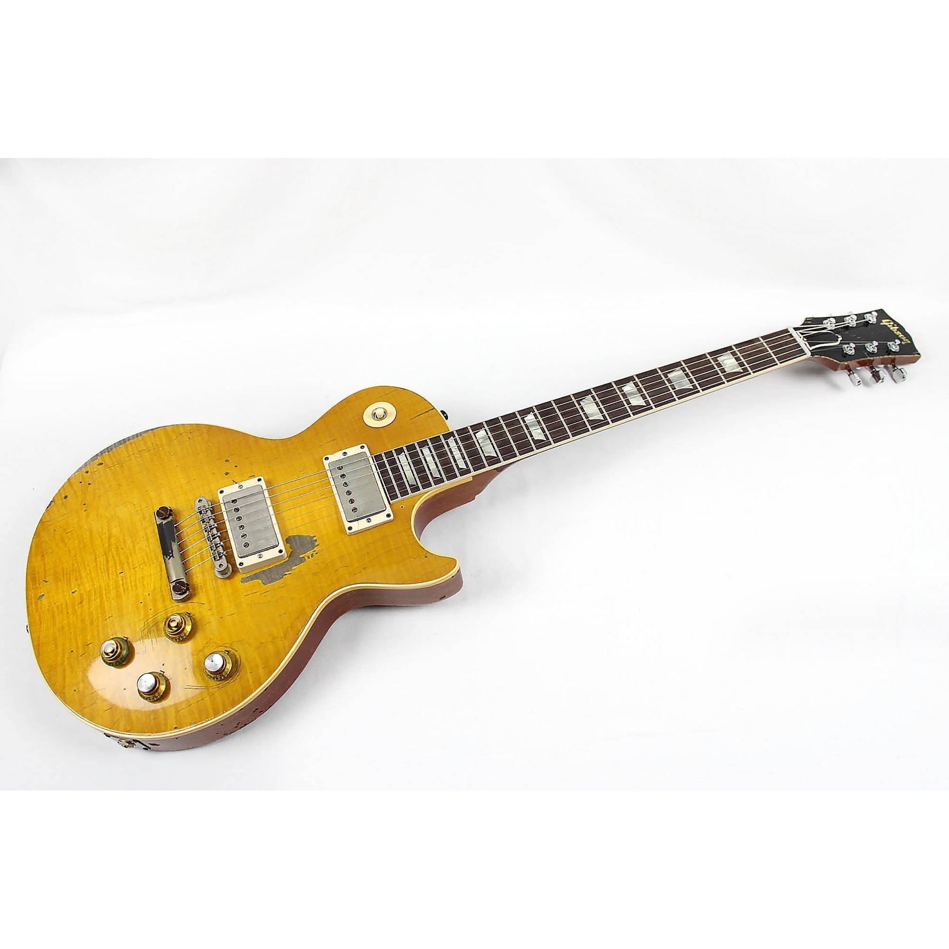 Gibson Custom Collector's Edition Kirk Hammett "Greeny" 1959 Les Paul Standard - Greeny Burst - Leitz Music-711106115993-LPR59GRNYMLNH1