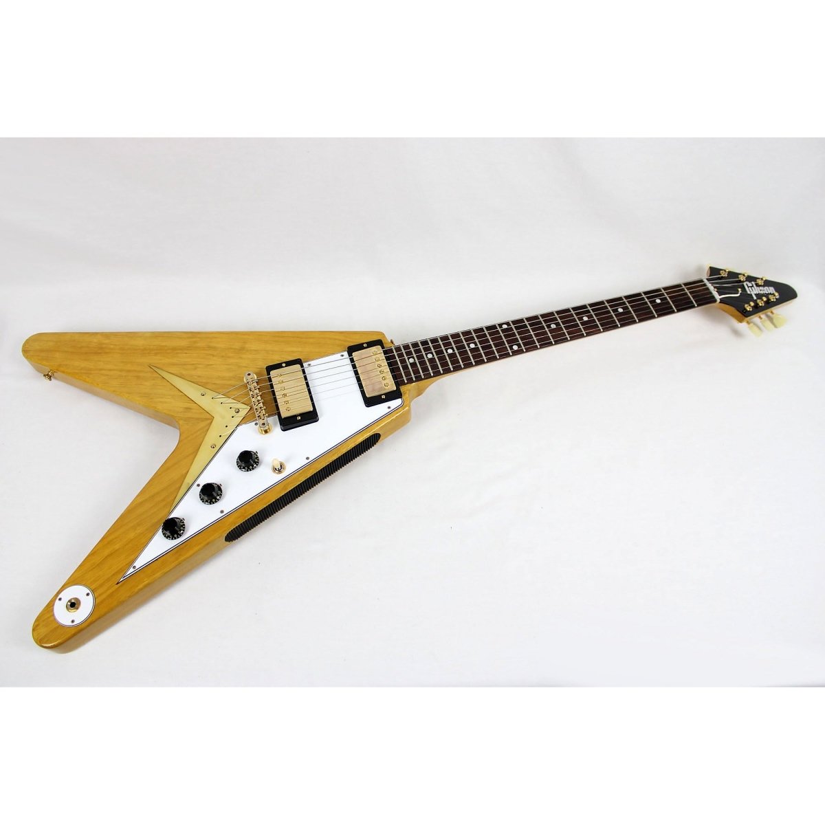 Gibson Custom Shop 1958 Korina Flying V - VOS Natural *USED - MINT* - Leitz Music-711106062327-821491